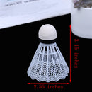 12Pcs Plastic Badminton Shuttlecock Lightweight For Practice Portable Shuttlecocks Training Kids Entertainment