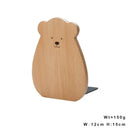1pc Walnut Wood Bookends L-shaped Desk Organizer Desktop Book Holder School Stationery Office Accessories Nature Wood Book Stand