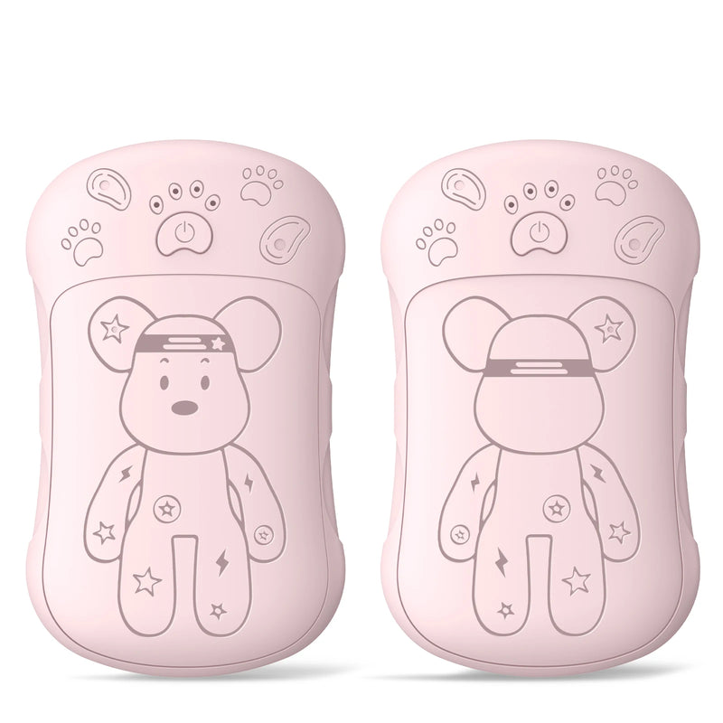 Rechargeable Hand Warmers 2 Pack, 2 in 1 Electric Hand Warmer, 6000mAh Portable Pocket Warmers Dual-Sided Safe Heating