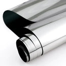 Black Silver Building Window Privacy Film Mirror Effect Reflective Insulation Foil One Way Vision Sun Protection Glass Sticker