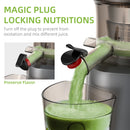 The Yield Architect | BioloMix 200W Cold Press Juicer 75mm Wide Chute Slow Masticating