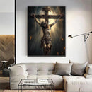 Zipper Bag 5D DIY Easter Diamond Painting Kit Jesus Religious Sticker Diamond Embroidery Cross Embroidery Art Children's Gift