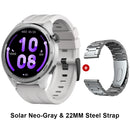 HAYLOU Solar Neo Smartwatch 1,53 Zoll HD-Display Bluetooth-Anruf 24-Stunden-Gesundheitsüberwachung Smartwatches für Herren Damen Smart Sportuhren