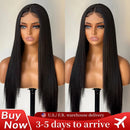 250 Density Bone Straight 100% Brazilian Human Hair Wigs 13x4 13x6 HD Transparent Pre Plucked Lace Front Wigs 40 Inch For Women