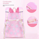 Waterproof Rainbow Schoolbag Student Girls Children's Princess Refrigerator Door Backpack Spine Protector Shoulder Bags Cute