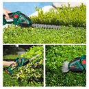 Gisam 2 in 1 Electric Hedge Trimmer 20000rpm Handheld Household Lawn Mower Garden Scissors Power Tool For Makita 18V Battery Pin