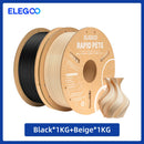 ELEGOO Rapid PETG Filament 1.75mm 1KG,High Speed 30-600mm/s 3D Printer Filament 1kg Fits for Most FDM 3D Printers