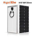 The Horizon Harvester | Monocrystalline Rigid Solar Panel 80W/150W