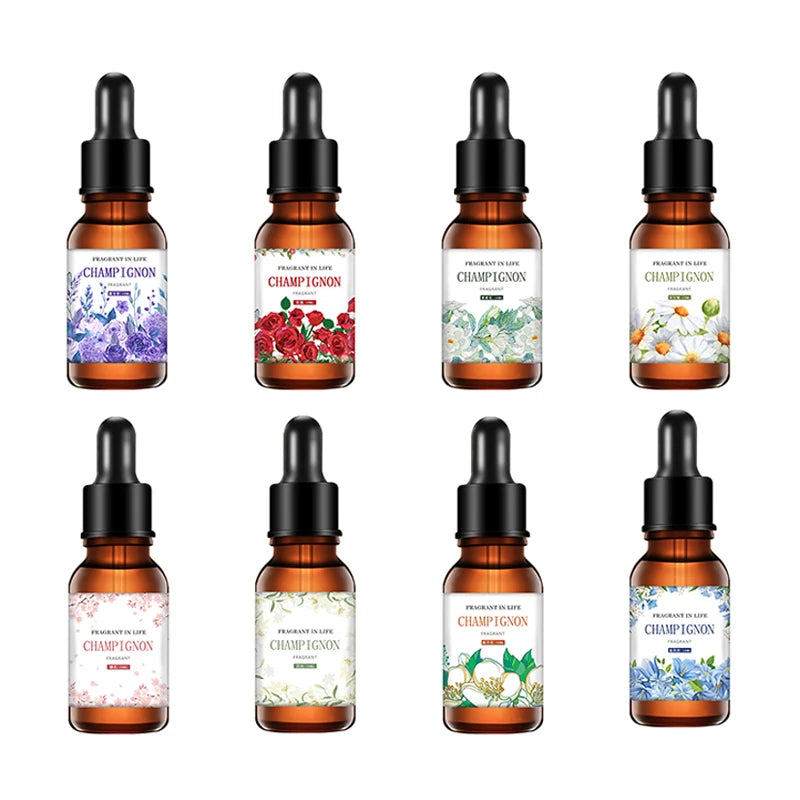 10ML Lavender Eucalyptus Pure Essential Oils Rose Lemon Jasmine Mint Sandalwood Lilac Tea Tree Diffuser Aroma Oil Burette