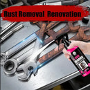 All-Purpose Rust Remover Spray 1PC- 120ML, Fast-Acting Iron Oxidation Eliminator, Restores Shine, Safe on Various Surfaces