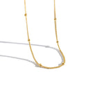 ANDYWEN 100% 925 Sterling Silver Choker Necklace 35cm+5cm Short Chain Gold Thin Slim Luxury Beads Jewelry Rock Punk Jewels
