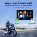 7 Inch Motorcycle Navigation Screen, Ipx 7，1024*600, Wireless Auto Monitor, Android， Apple Carplay