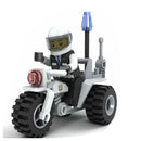 SLUBAN Girl Princess Royal Carriage Wagon Horse Racing Party Model Building Blocks Enlighten Action Figure Toys For Children