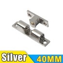 Wholesale Furniture Door Ball Latch Brass Double Roller Spring Ball Catch Latches Cabinet Closet Door Adjustable Tension Latch