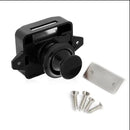NAIERDI 10PCS Camper Car Push Lock Diameter RV Caravan Boat Motor Home Cabinet Drawer Latch Button Locks Furniture Hardware