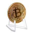 10PCS Acrylic Display Holder Transparent Triangle Commemorative Coin Small Photo fram Card Holder Rack Phone Stand Home Decor