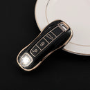 TPU Car Remote Key Case Cover Shell Fob for Porsche Panamera Carman Macan Bobst Cayenne 911 970 981 991 996 92A 2017 Key Bags