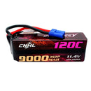 CNHL 2S 3S 4S Lihv Battery 7.6V 11.4V 15.2V 8200mAh 9000mAh 120C HV HardCase With EC5 Plug For RC Car Boat Airplane Truck Truggy