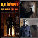 Michael Myers Mask Latex Halloween Cosplay Party with classic knife Match Horror Masquerade Costume Cosplay Mask for Adults