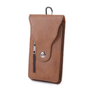 Fashion Leather Male Waist Pack Phone Pouch Bags Waist Bag Men's Belt Bag Multifunctional Water Proof Waist Bag Crossbody Bags