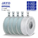 JAYO High Speed Marble PLA Filament 5 Rolls High Speed PLA 3D Printer Filament For FDM Marble-Like Texture 3D Printing Materials