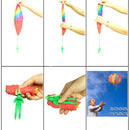 Kids Hand Throwing Parachute Toy For Children's Educational Parachute With Figure Soldier Outdoor Fun Sports Play Game