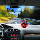 Car Perfume Diffuser Rotating Solar Air Freshener Double-ring Aromatherapy Diffuser Scent Car Decoration Interior Accessories