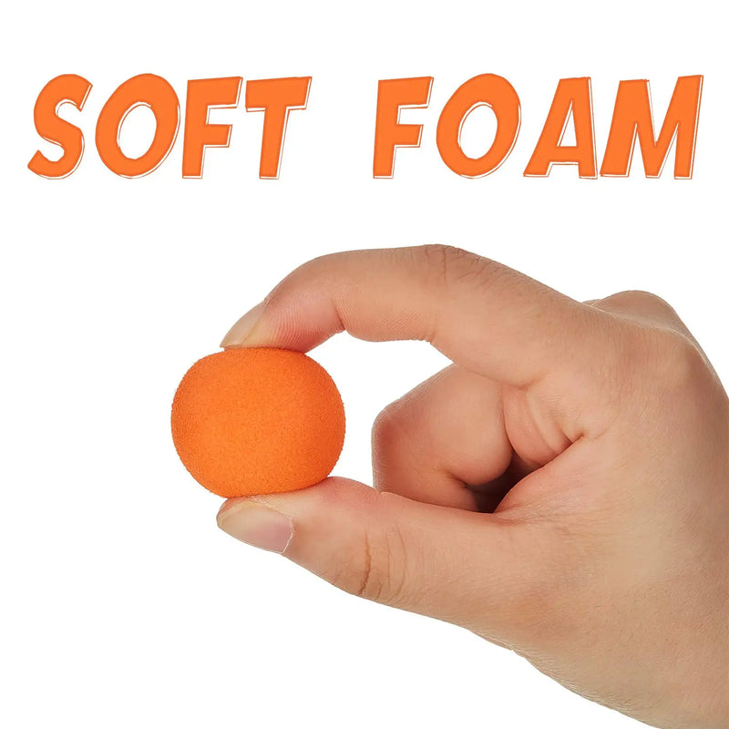 25pcs Popper Refill Balls 2.8cm Soft Foam Ball Bullet for Air Powered Children Blasting Series Pet Toy Ball Toys Gun Accessories