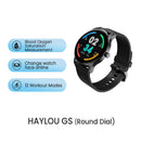 HAYLOU GST Smart Watch Herren Damen Uhr Blutsauerstoff Herzfrequenz Schlafmonitor 12 Sportmodi Benutzerdefiniertes Zifferblatt Globale Version
