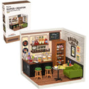 Rolife DIY Miniature 3D Wooden Puzzle Kit with LED Light | Creative Craft Store Model