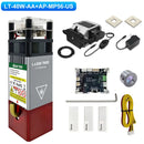 LASER TREE 5W Air Assist DIY Laser Cutter Module 450nm TTL Blue Light Laser Head for CNC Laser Engraving Cutting Wood Tools