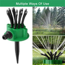 360 Degree Garden Automatic Multi Sprinkler Garden Lawn Sprinklers Roof Cooling Sprinklers Watering Sprinklers Gardening Tools
