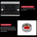 1Pcs Bling Volume Knob Covers Decals Audio Control Button Stickers Decor Trims Car Accessories for VW Volkswagen Golf GTI Jetta