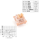 Outemu Switches Lubed Mechanical Keyboard Switch 3Pin Silent Clicky Linear Tactile Milk Tom Jerry Custom Gaming RGB MX Switch