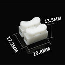 20/50Pcs No Solding Quick 1P 2P Cable Wire Connector No Screw Terminal Block Spring Clamp