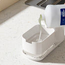 The Kitchen Sentinel | Compact Sponge Holder with Soap Dispenser