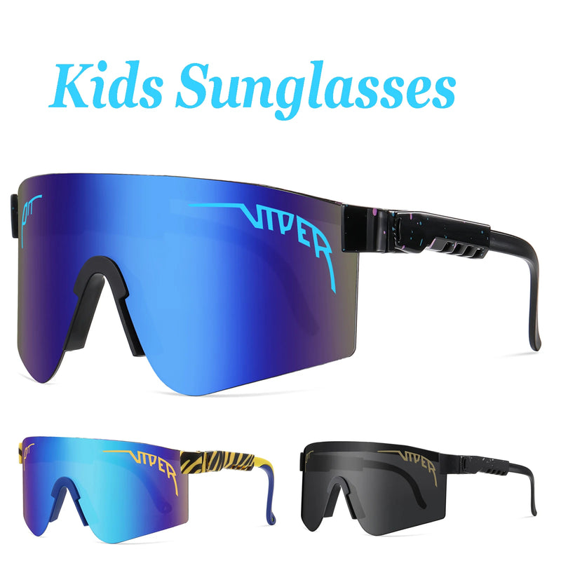 Kids UV400 Sunglasses For Boys Girls Outdoor Sport Fishing Eyewear Sun Glasses Without Box