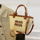 The Riviera Woven Tote | Handcrafted Seagrass Crossbody