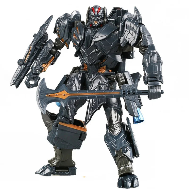 BMB H6001-2 TLK Transformation Action Figure Toy Masterpiece Mega Galvatron Movie Model 19cm ABS Deformation Car Robot Doll Gift