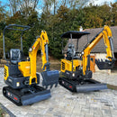 FREE SHIPPING EPA Engine Mini Excavators 3.5 Ton  Small New Crawler Excavator Hydraulic Digger bagger Fast Delivery customized