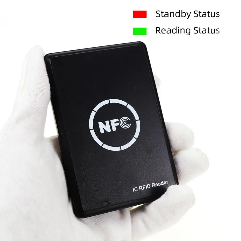 NFC Smart Card Reader Writer RFID Copier Duplicator 13.56MHz USB Programmer Key fobs Card IC UID S50 MF ISO14443A Tag