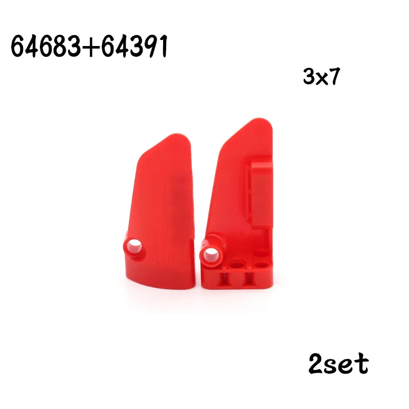 NEW Technical Panel Plate DIY Mechanical Building Blocks MOC Car Parts Brick Toy Gift  24119 62531 64782 11954 18944 18945 24116