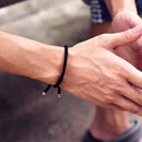 Minimalist Rope Bracelet For Women Men 100% Unfading Ajustable Stainless Steel Braclet Outdoor Camping Braslet Couple Brazalete