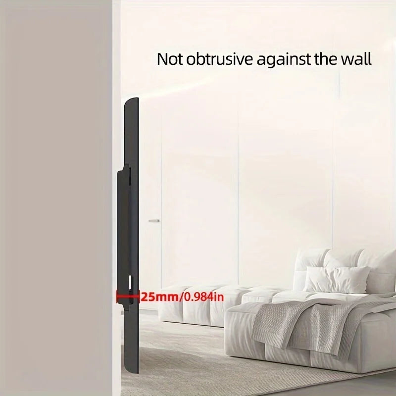 TV Wall Mount, Low Profile for Most 32-65" TV, Tilted Wall Mount Universal TV Brackets Max VESA 400 x 400mm, Weight up to 100lbs