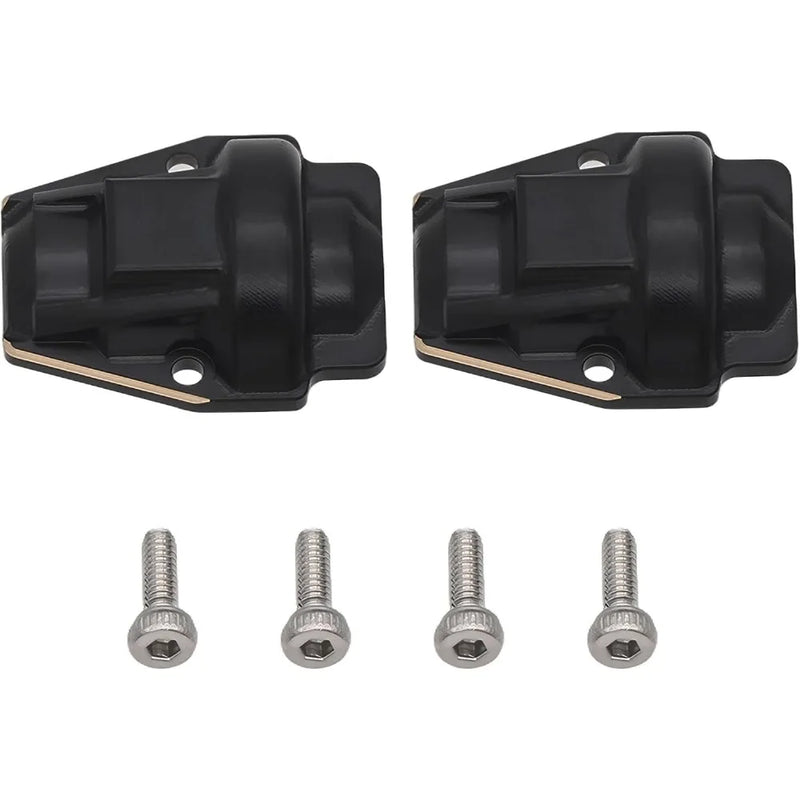 Redcat Ascent 18 Diff Cover, 15g Black Coating Brass Diff Cover for 1/18 RC Crawler Redcat Ascent 18 Upgrades Parts