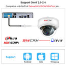 4K Videoüberwachungskamera POE Doms Dome IP Onvif Audio 48V POE/DC 12V 4MP/5MP/8MP Nachtsicht CCTV Überwachungskamera für NVR