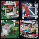 Mould KIng 11014 Creative Building Block Motorized Rolle Loop Coaster Model Toys Compatible With 10303 Set Kids Christmas Gift