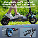 iScooter iX3 800W Powerful Electric Scooter 40KM Range 10inch Off Road Tire Electric Kick Scooter 10Ah 40KM/H Scooter for Adults