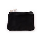 DIY Plain Canvas Cotton Bag Pure Zipper Coin Key Bag Money Pocket Women Men Hand-held Coin Purse Small Wallet Kid