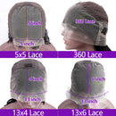 30 40 46 Inches Body Wave Wigs Human Hair 100% 13x4 13x6 HD Lace Frontal Wig For Black Women 200 density